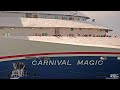 Passengers Wave to Port Canaveral Webcam during CARNIVAL MAGIC Sail Away - 8/7/2021