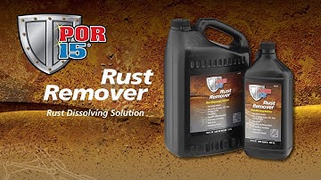 POR-15 Rust Remover How To