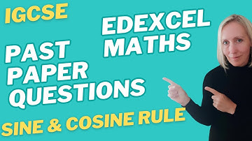 Sine & Cosine Rule - Past Paper Question