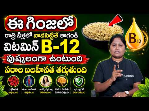 లక్షలు ఖర్చు పెట్టకండి విటమిన్ B12 ఎక్కువ ఉండే గింజలు ఇవే || Vitamin B12 || Dr shaguftha || SumanTv