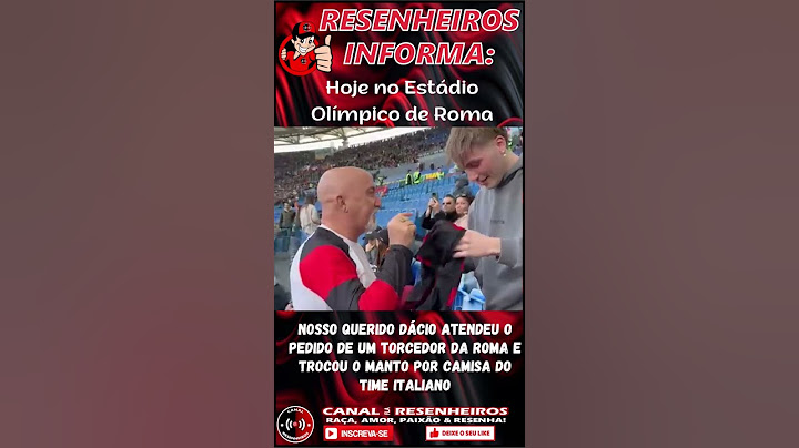 Prof. Dácio trocando a camisa do Flamengo por uma da Roma no Olímpico de Roma.. Isso é Futebol!!!