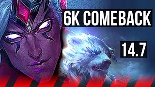 VARUS vs VOLIBEAR (TOP) | 6k comeback | KR Diamond | 14.7