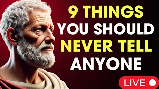 9 Things You Should Always KEEP PRIVATE | BECOME A TRUE STOIC | Stoic Philosophy