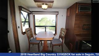Magnificent 2018 Heartland Big Country Fifth Wheel RV For Sale in Seguin TX
