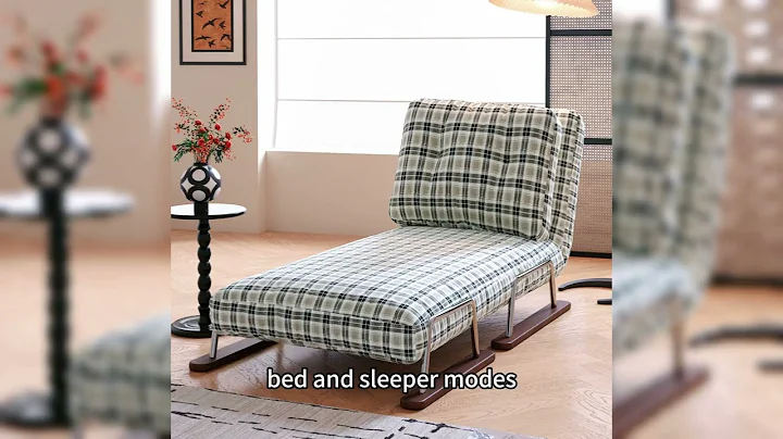 🔄 Why We Recommend This Checkered Sleeper Sofa — Multi-Function & Time-Saving