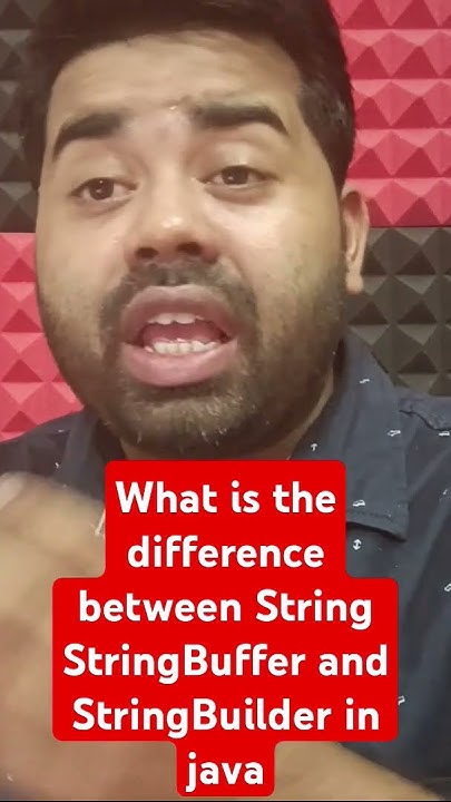 What is the difference between String StringBuffer and String Builder ...