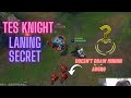 Insane laning trick how knight doesnt draw minion aggro