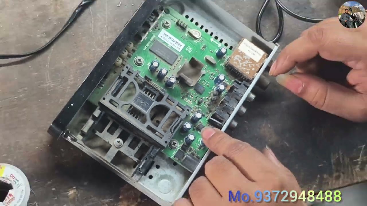 💡Den Setbox Box C7638 Power Problem Kese Repair Kare. || डेन सेटबॉक्स पावर प्रॉब्लम कैसे बनाएं ||