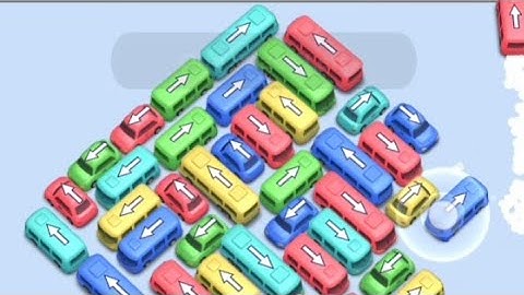 Bus Sort Color Parking Jam Level 43-44 Walkthrough Gameplay Android,iOS