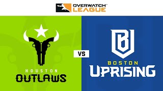 Houston Outlaws vs Boston Uprising | Week 10 Day 1 | Part 2