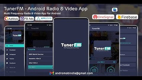 TunerFM - Android Radio & Live TV App Template Download - Envato - Codecanyon
