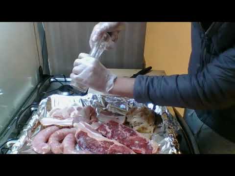 Vídeo: Como Fazer Churrasco Em Casa No Forno