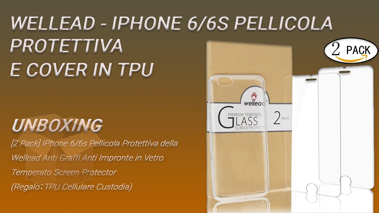 Pellicola Protettiva In Vetro Temperato Per Iphone 6