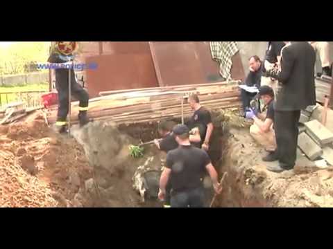 როგორ მიაგნეს კასრით დამარხულ ცხედარს კოჯორში   შსს ს ოპერატიული ვიდეომასალა