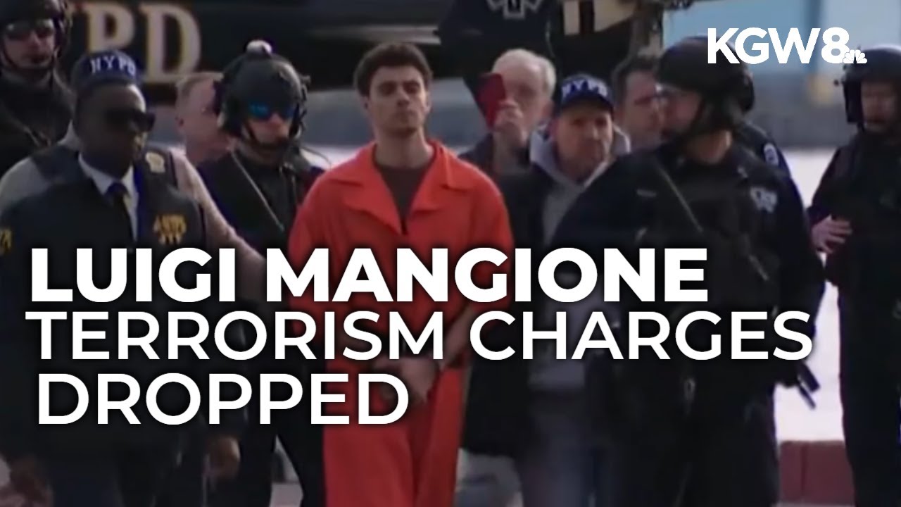 New York judge drops 2 terrorism-related charges against Luigi Mangione in last year’s CEO killing