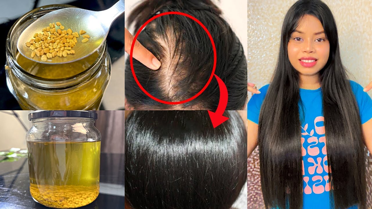 "10X Faster" I Apply👆🏼this Oil on Thinning Hair Got Thin to Thick