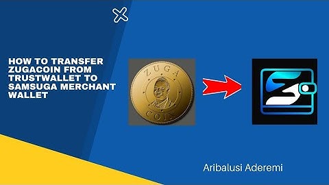 How To Transfer Zugacoin From Trust WALLET to Sam Zuga Merchant Wallet