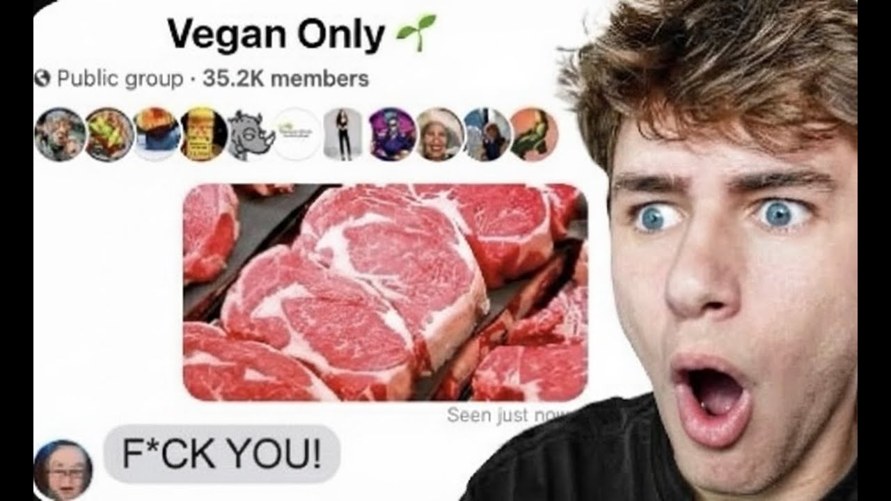 Trolling Vegan Facebook Groups