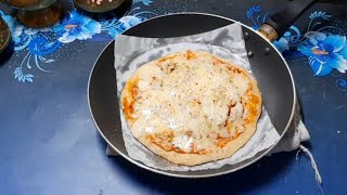 No Oven NO MAIDA NO Yeast Cheese Burst Pizza|Cheese Burst Pizza with Wheat Flour|Healthy Wheat Pizza