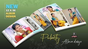 best album Design 12x36 puberty album design creative album design  New album design 3D Book video