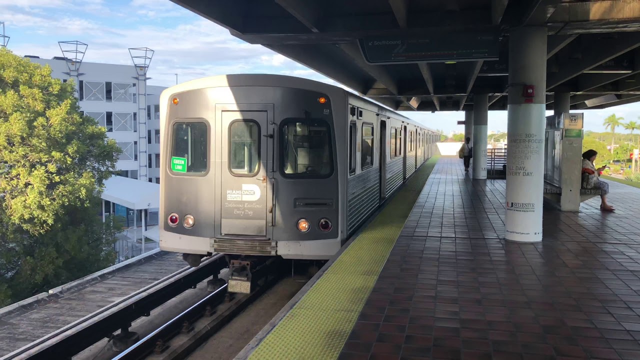 Miami Metrorail at Dadeland North YouTube