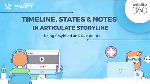 16. Articulate Storyline 360 Tutorials: Syncing animations with audio using Play head and Cue points
