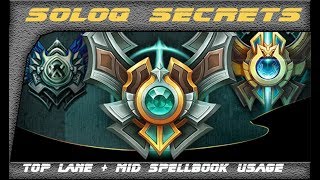 Soloq Secrets - Unsealed Spellbook Top Laners and Mid Laners (LCS and SoloQ)
Riven with Spellbook? Smite Vladimir? Exhaust Ornn Top or Teleport Ornn Support? Spellbook on Ryze? Why is this Unsealed Spellbook suddenly so popular? In this video I give you all the information on why pro players are using Unsealed Spellbook on so many champs, and which the best champs for Unsealed Spellbook are!
Spellbook Bot Lane: https://www.youtube.com/watch?v a6Du4-e-lY
Relic Shield ADCs - https://www.youtube.com/watch?v=SYI_g6QGxTk
More Coming Soon - Next episode - Enemy Jungler Tracking Basics
Twitch - Giving up 30 days of my life to play like a pro: https://www.twitch.tv/happychimenoises
Twitter - https://twitter.com/HappyChimeNoise
#spellbook #meta #runes Soloq Secrets - Unsealed Spellbook Top Laners and Mid Laners (LCS and SoloQ)