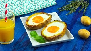 Яичница в картофеле: просто и неожиданно вкусно Яичница в картофеле: просто и неожиданно вкусно