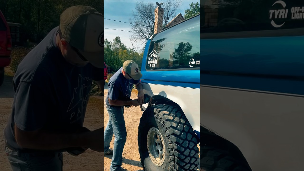 How to fit 40s on a ford bronco 2 !! 