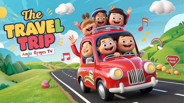 The Travel Song (With Our Family) | @anjurhymestv  |Nursery Rhymes & Kids Songs |