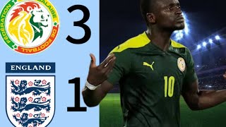 Senegal Shock England with 3-1 Win | Historic Victory at City Ground #Senegal #England