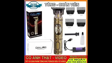 Cách sử dụng tông đơ chấn viền DALING 1073