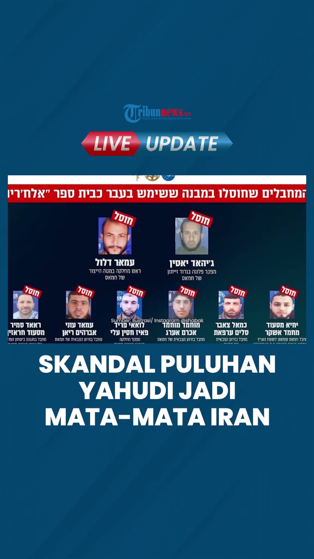 Israel Ketakutan, Puluhan Yahudi Maju Jadi Mata-mata Iran, Shin Bet: Penyusupan Terbesar