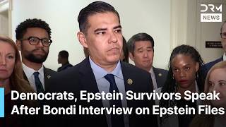 FULL PRESSER: Democrats, Epstein Survivors Accuse DOJ of "Shielding Trump," Demand Full Release|AC1N
