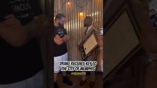 Drake Recieved Key To The City of Memphis