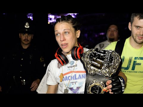 Crowning Moment Joanna Jedrzejczyk Earns Title With Performance of the Night KO of Carla Esparza 