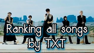 Ranking all (38) songs by TXT (Updated video link in description) [August 2021]