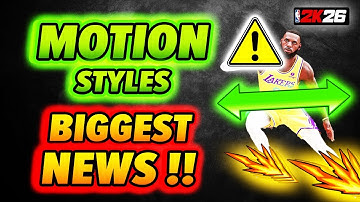 Motion Styles on Lateral Movements: NBA 2K26