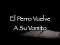 Estudio Biblico: El Perro Vuelve A Su Vomito | Pastora Maritza Villalta-Cruz