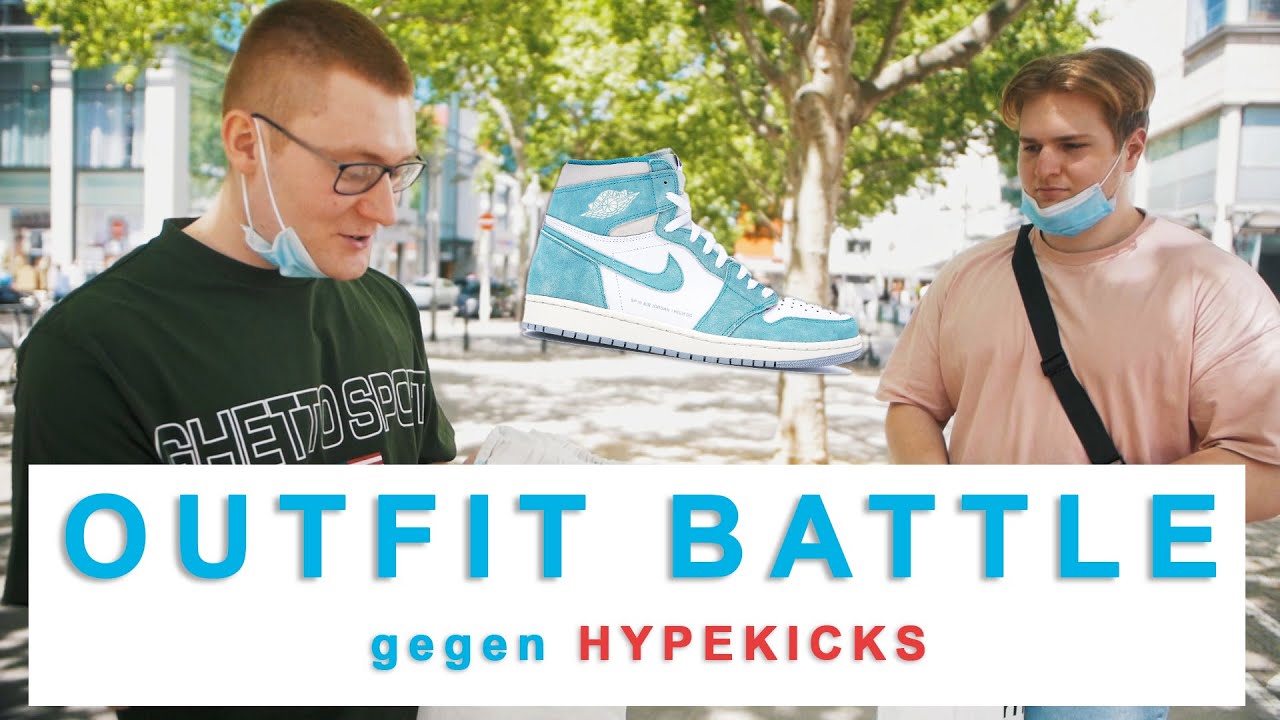100⬠OUTFIT BATTLE! Air Jordan 1 TURBO GREEN gegen HYPEKICKS
