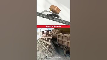 🚂➡️⚡ New Coal Unloading System for Power Plants #newinventions