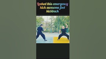 Bruce lee copy  outstanding kick looked this #fightingtechniques #martialarts #kungfu