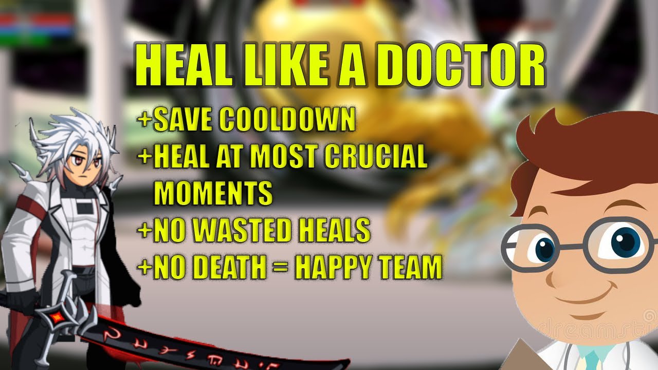 AQW: How to time heal like a doctor