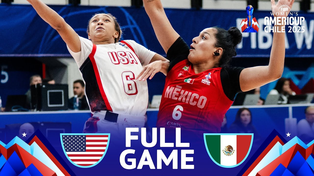 USA v Mexico | Full Basketball Game | FIBA Women's AmeriCup 2025