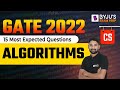 Top 15 GATE CSE Algorithm Questions 📚