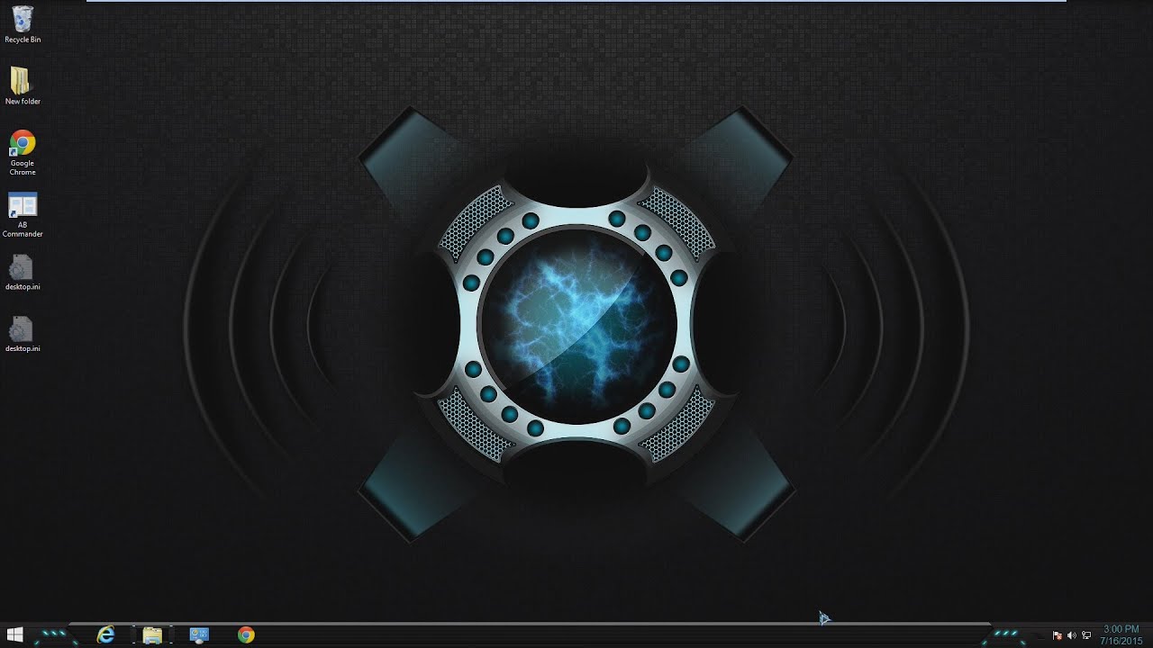 O.M.A. Blue - Theme for Windows 7/8/10