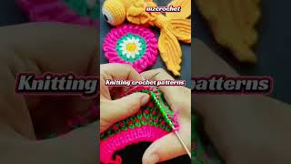 Master the Stunning 3-Color Tulip Stitch 🌷 | Knitting &amp; Crochet Tutorial #knitting #crochet