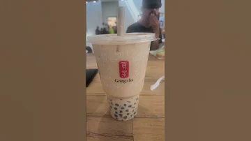 Enjoy Panda Milk Tea With Boba From Gong Cha 