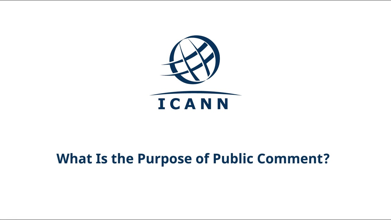 Thumbnail for What Is the Purpose of Public Comment?