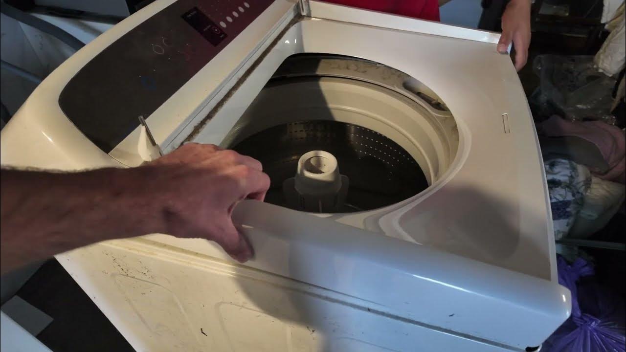 Out of Bal fisher and paykel top loader washing machine. YouTube